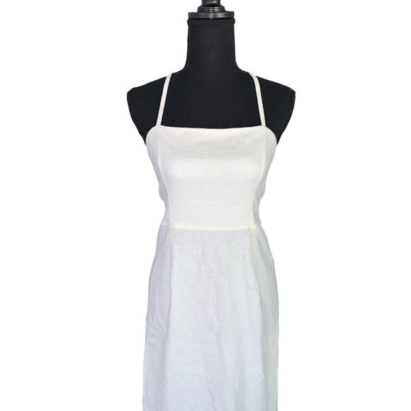 Wild Fable Junior Teens White Sleeveless Midi Dress Size 8 - Picture 6 of 11